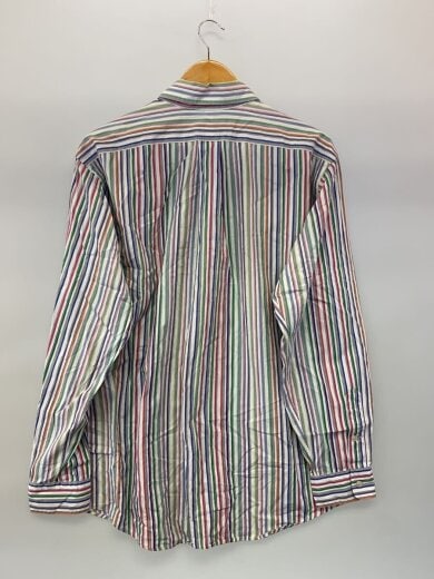 商品画像：90s/CUSTOM FIT/長袖シャツ/XL/コットン/マルチカラー/ストライプ/RN41381 2