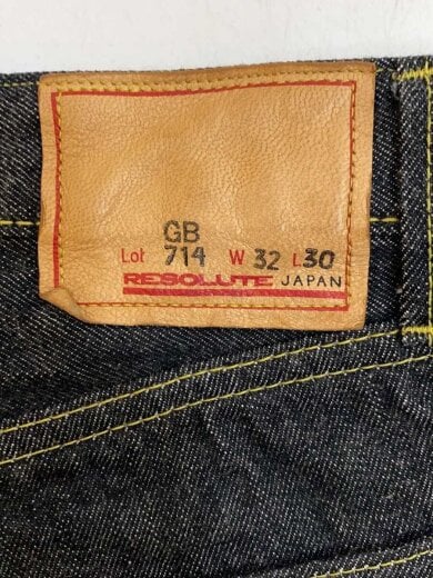 商品画像：15周年記念/GB714 GHOST BLACK/大戦モデル/デニムパンツ/32×30/ブラック 4