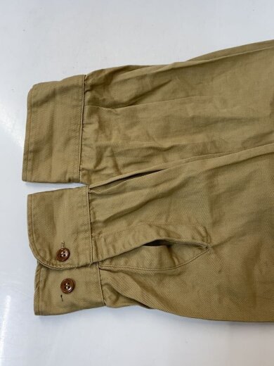 商品画像：-60s/COMPASS/長袖ワークシャツ/16/コットン/BEG/無地 4