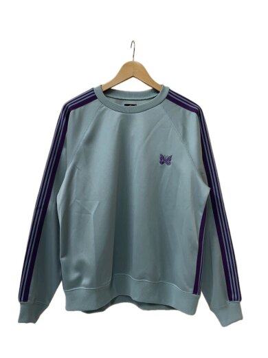商品画像：25SS/Track Crew Neck Shirt-Poly Smooth/S/ポリエステル/BLU/QV306// 1