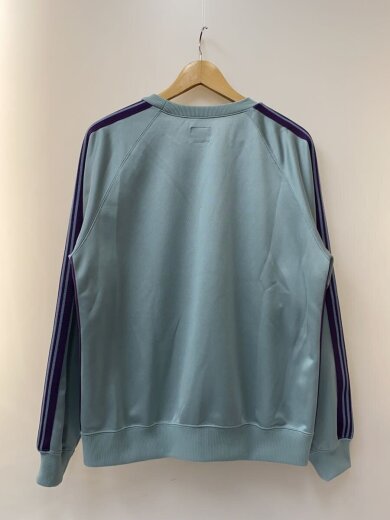 商品画像：25SS/Track Crew Neck Shirt-Poly Smooth/S/ポリエステル/BLU/QV306// 2