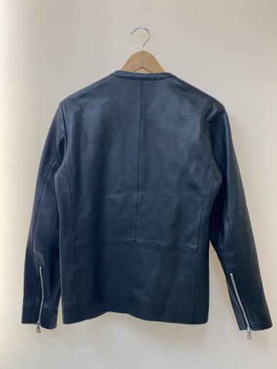 商品画像：17AW/シングルライダース/M/羊革/BLK/無地/GML-1706-B 2