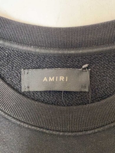 商品画像：Amiri Core/ロゴスウェット/XL/コットン/BLK/無地 3
