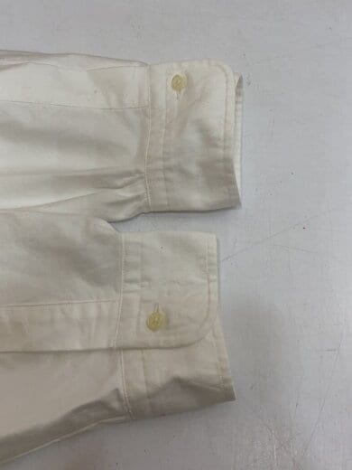 商品画像：日本製/TRADITIONAL/ボタンダウン/長袖シャツ/15.5/コットン/WHT/無地 5