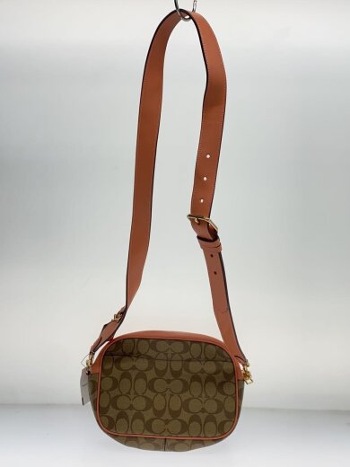 商品画像：ジェイミー・カメラバッグ_シグネチャーピンクレザー/ブラウン/総柄/CA547/ショルダーバッグ 3