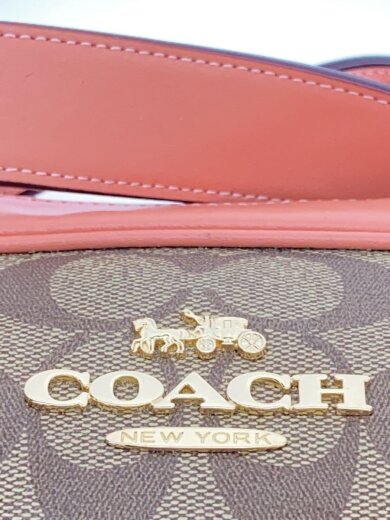 商品画像：ジェイミー・カメラバッグ_シグネチャーピンクレザー/ブラウン/総柄/CA547/ショルダーバッグ 5