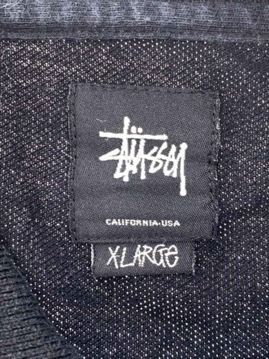 商品画像：半袖ポロシャツ/XL/コットン/ブラック 3