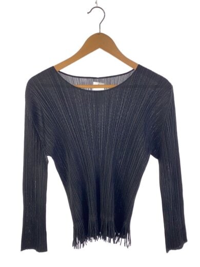 商品画像：長袖カットソー/3/ポリエステル/ブラック/PP91-JK586 1