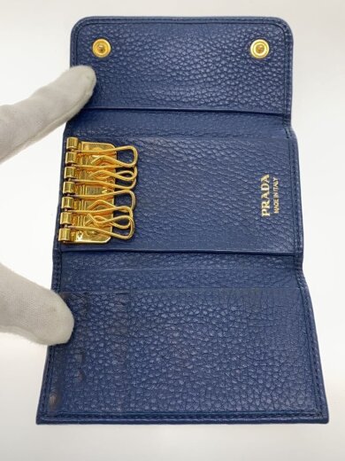 商品画像：キーケース/--/ネイビー/レディース 4