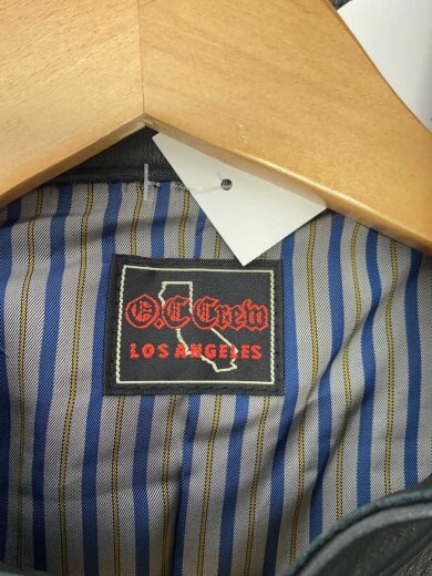 商品画像：シングルライダースジャケット/XL/牛革/ブラック 3