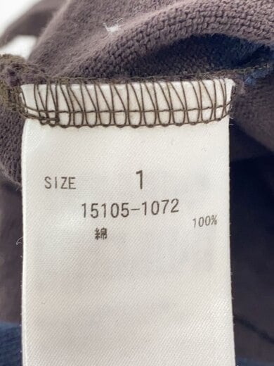 商品画像：長袖Tシャツ/1/コットン/ブラウン/15105-1072 4