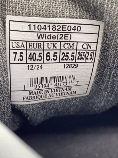 商品画像：ローカットスニーカー/25.5cm/グレー/1104182E040/GHOST16 WIDE 5