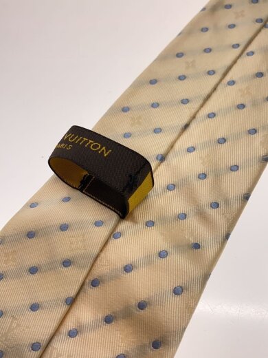 商品画像：ネクタイ/シルク/WHT/ドット/メンズ 7