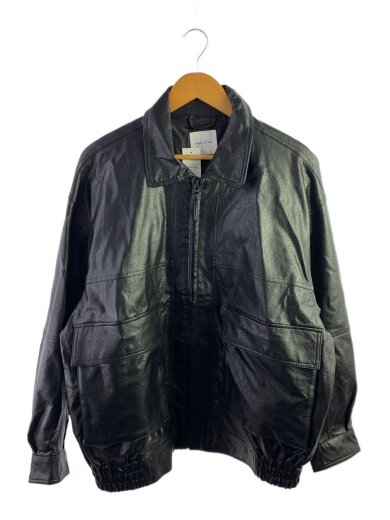 商品画像：ブルゾン/L/フェイクレザージャケット/ブラック/1051248901859 1