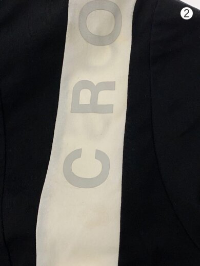 商品画像：ジップパーカー/M/ポリエステル/ブラック/C04-PK-2508ST 7