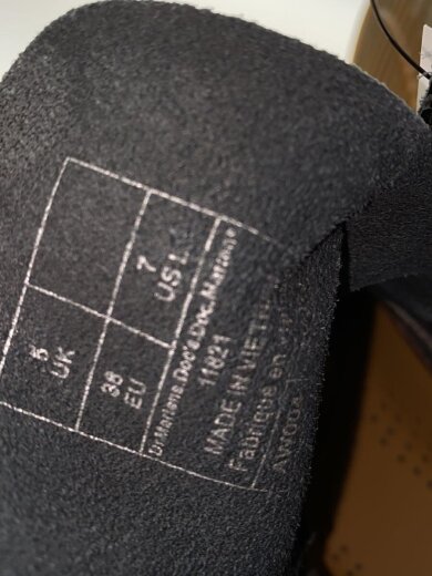 商品画像：レースアップブーツ/UK5/ブラック/エナメル/11821/8ホール 5