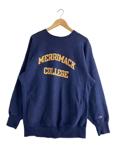 商品画像：スウェット/XXL/コットン/ネイビー/裏起毛/90s// 1