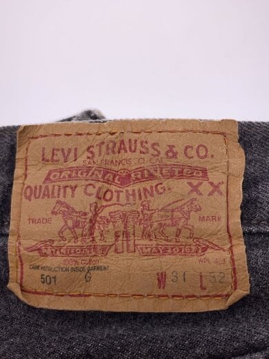 商品画像：ストレートパンツ/31/デニムパンツ/ジーンズ/グレー/501 4