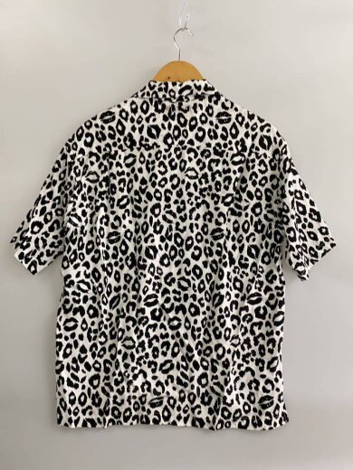 商品画像：半袖シャツ/2/レーヨン/ホワイト/レオパード/2405-5005-07-022// 2