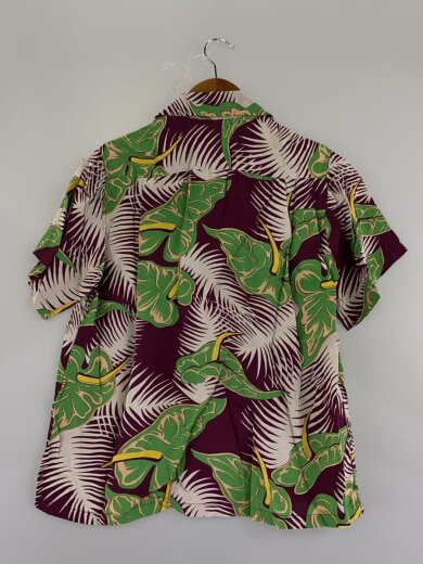 商品画像：アロハシャツ/S/レーヨン/ボルドー/SS34853// 2