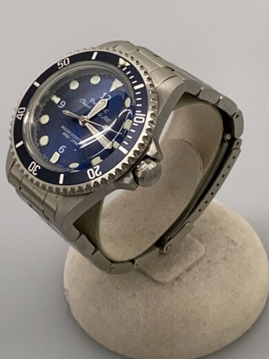 画像：その他ブランドTHESTAC/クォーツ腕時計/アナログ/NVY/SLV/ST-CS0012