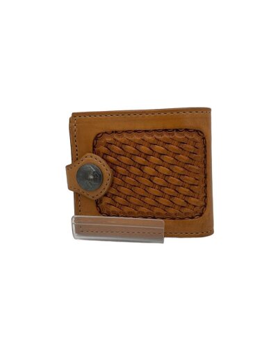 商品画像：2つ折り財布/レザー/BRW/メンズ 1