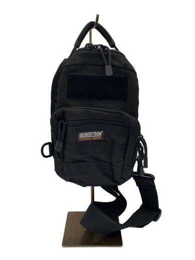 商品画像：ワンショルダーバッグ/ナイロン/BLK/無地 1