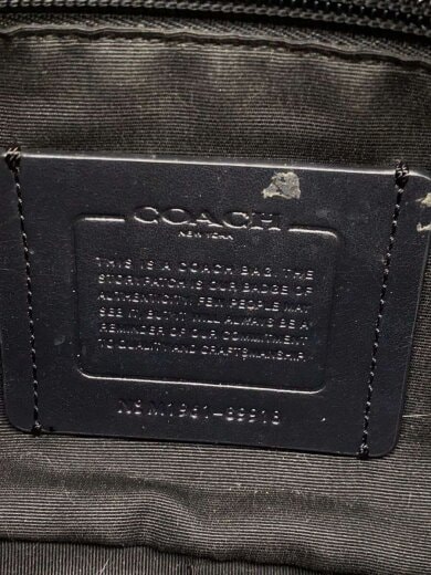 商品画像：ショルダーバッグ/レザー/BLK/89918 5