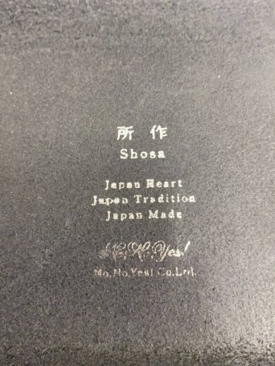 商品画像：3つ折り財布/レザー/BLK/メンズ 3