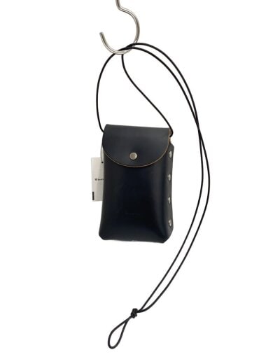 商品画像：ショルダーバッグ/フェイクレザー/BLK 1