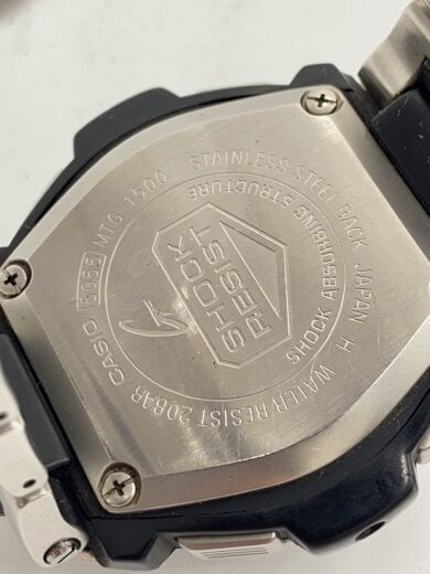 商品画像：ソーラー腕時計・G-SHOCK/デジアナ/SLV 4