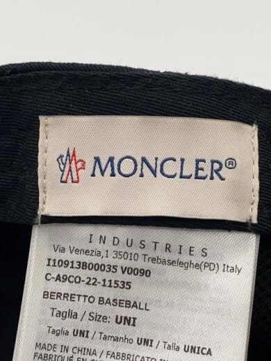 商品画像：キャップ/--/コットン/BLK/メンズ/BERRETTO BASEBALL 5