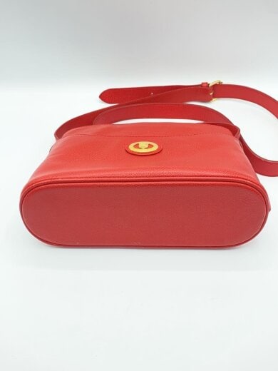商品画像：ショルダーバッグ/レザー/RED/無地 5