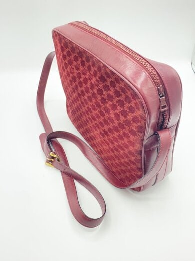 商品画像：ショルダーバッグ/レザー/RED/M02 2