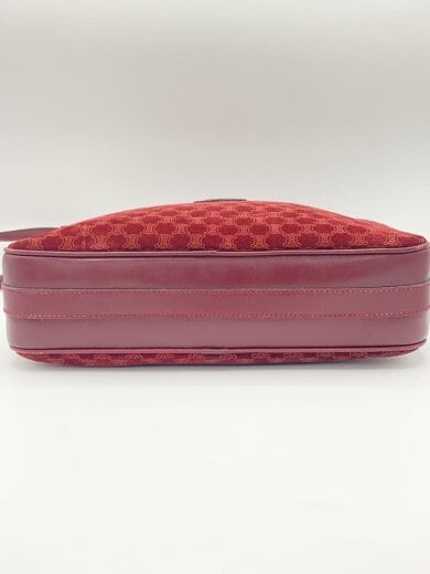 商品画像：ショルダーバッグ/レザー/RED/M02 3