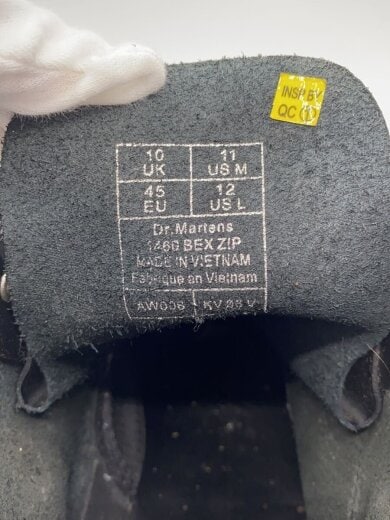 商品画像：レースアップブーツ/UK10/BLK/レザー 7