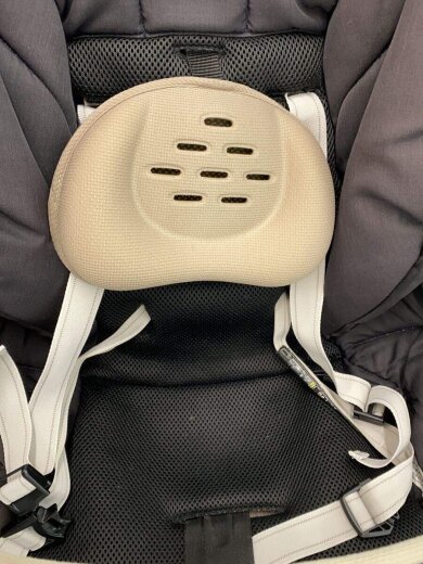 画像：Combiベビーカー/BLK/通常シート6