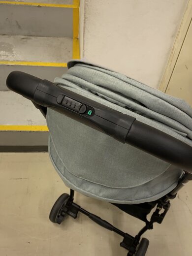 画像：Combiホワイトレーベル スゴカル minimo エッグショックDM(GL)[パルクグレー]/A型/GRY/ハイシー7