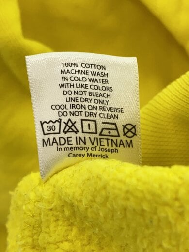 商品画像：パーカー/XL/コットン/YLW// 4