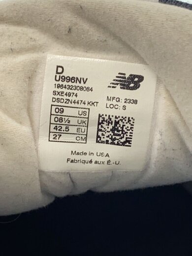 商品画像：U996/ネイビー/27cm/NVY 5