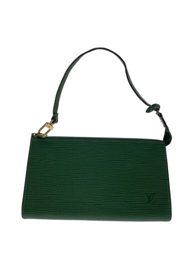 商品画像：バッグ/レザー/GRN 1