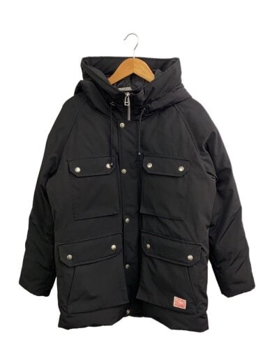 商品画像：ダウンジャケット/M/ポリエステル/BLK/無地 1