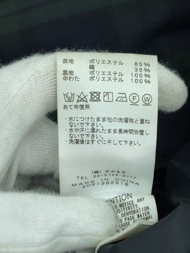 商品画像：ジャケット/M/ポリエステル/GRN/チェック/NY2955N 4