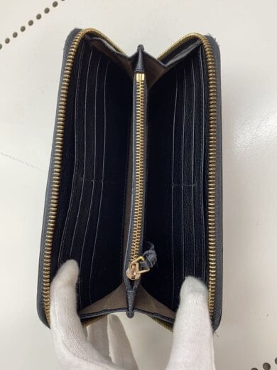 商品画像：長財布/レザー/BLK/レディース// 4