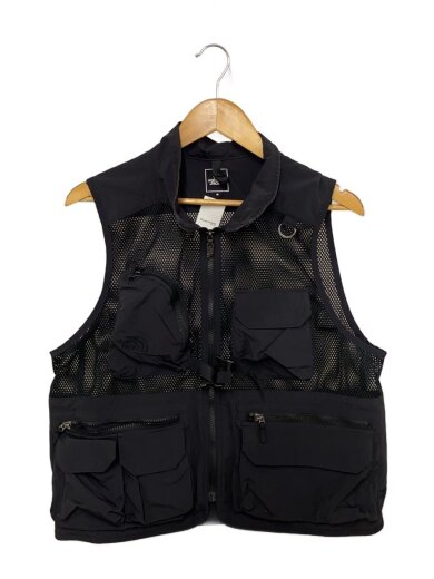 商品画像：UTILITY MESH VEST_ユーティリティメッシュベスト/M/ナイロン/BLK// 1