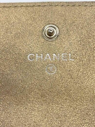 商品画像：長財布/レザー/GLD/レディース// 3