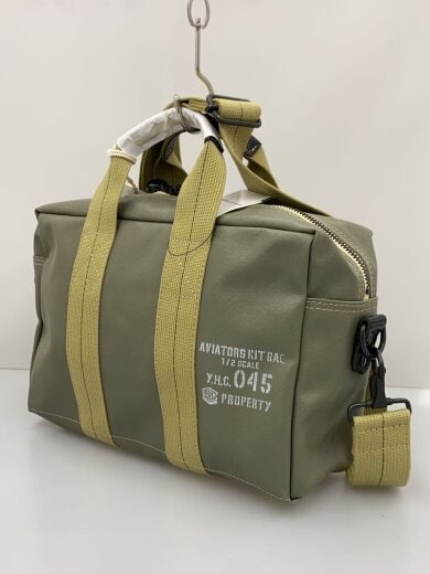 商品画像：横浜帆布鞄/ショルダーバッグ/PVC/KHK/無地/M24A11 2