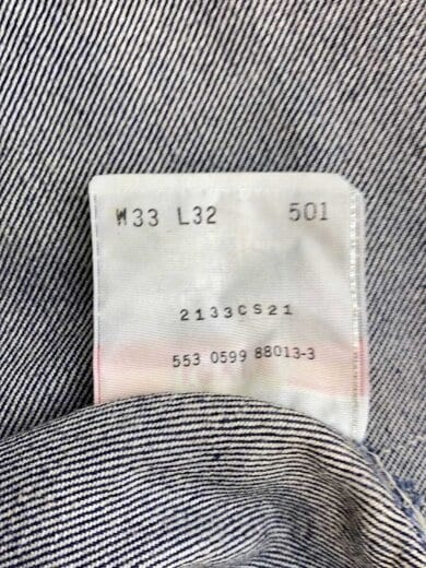 画像：Levi’sボトム/33/コットン/IDG/880135