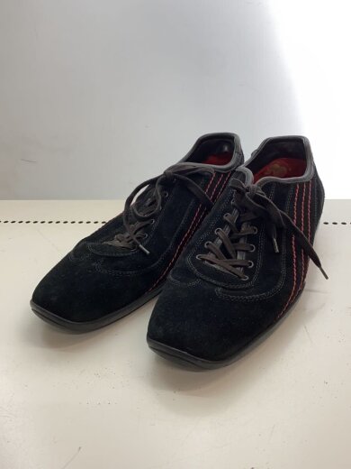 商品画像：ローカットスニーカー/US9.5/BLK/スウェード// 2