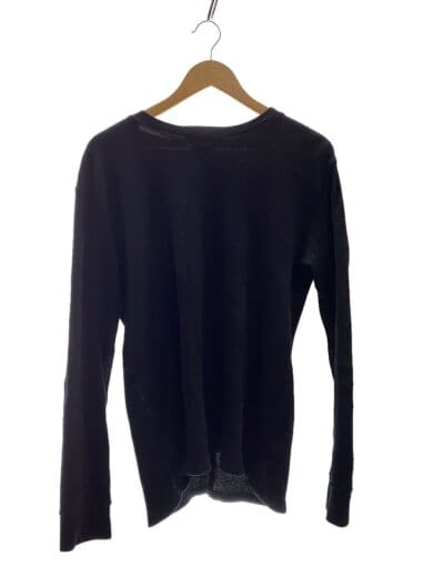 商品画像：ニット・セーター(薄手)/48/コットン/BLK/無地/swc.0005AW25 1